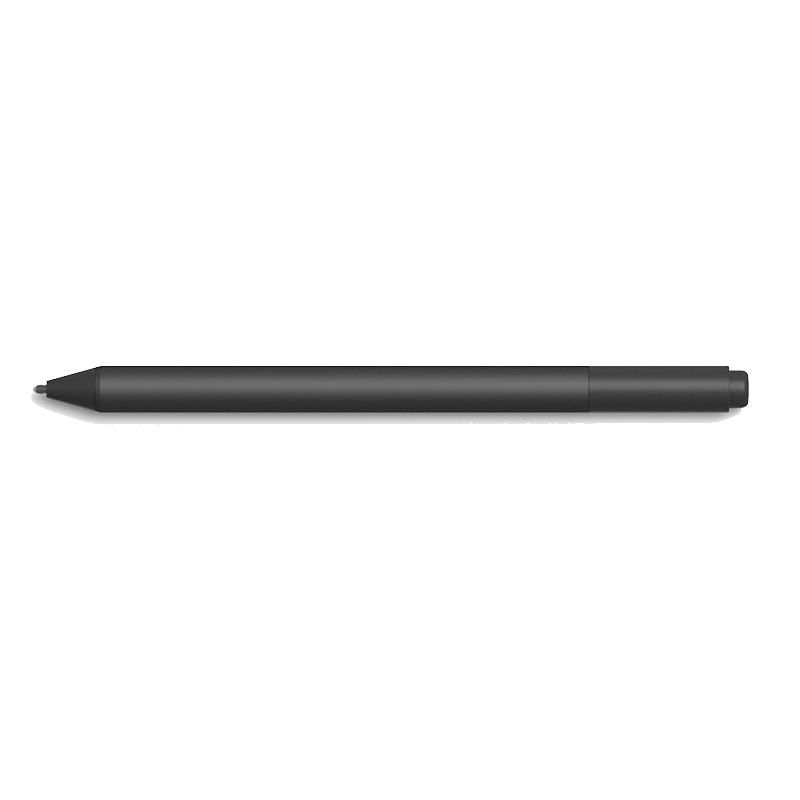 微软Surface Pen触控笔典雅黑4096级压感倾斜感应 橡皮擦按钮可更换电池供电surfacepro7适用苏宁自营