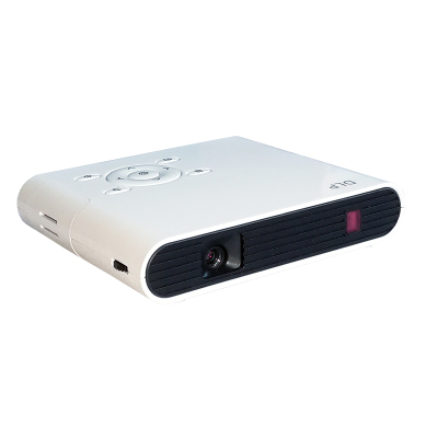 海微(Haiway)便携式微型投影仪H5000白色小型迷你手机投影高清1080p智能