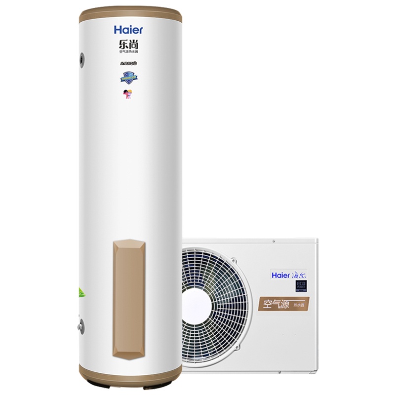 Haier/海尔空气能热水器150升RE-150L 1家用热泵 带电辅热 双源速热 金刚三层胆