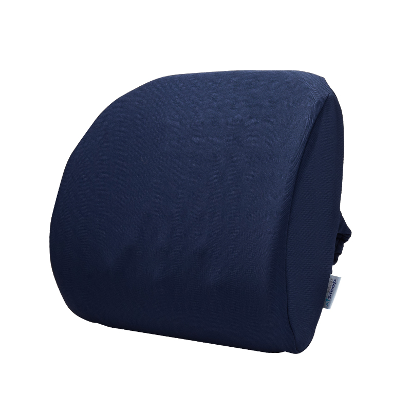 睡眠博士(AiSleep)枕芯 颗粒按摩护腰垫 护腰记忆枕 旅行车用办公护脊记忆棉材质垫子 40*35*6/11cm