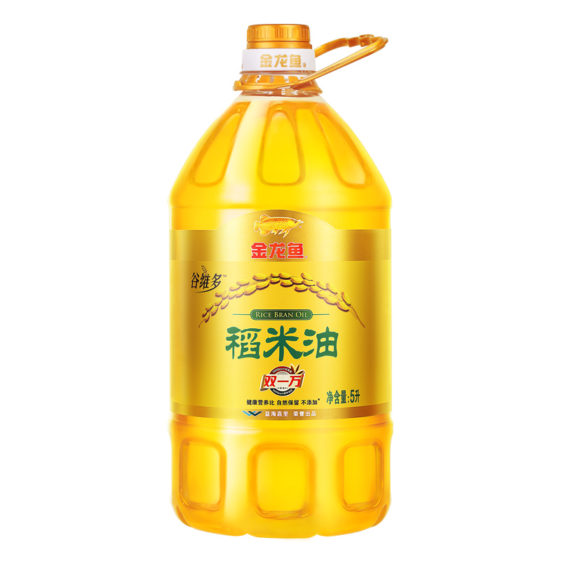 金龙鱼 谷维素稻米油5L*4桶