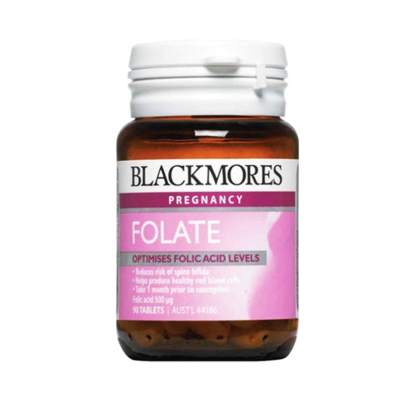 [孕妈必备]BLACKMORES 澳佳宝 叶酸片 90片/瓶 澳洲进口 片剂 200克