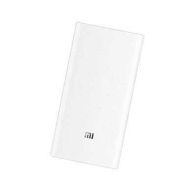 小米(MI)移动电源2C 白色 20000毫安 移动电源/大容量充电宝 双USB输出