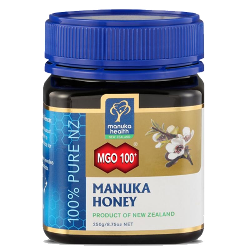 [润喉清肠道]Manuka Health 蜜纽康 麦卢卡蜂蜜MGO100+ 250克/瓶 瓶装 养胃 新西兰进口蜂蜜