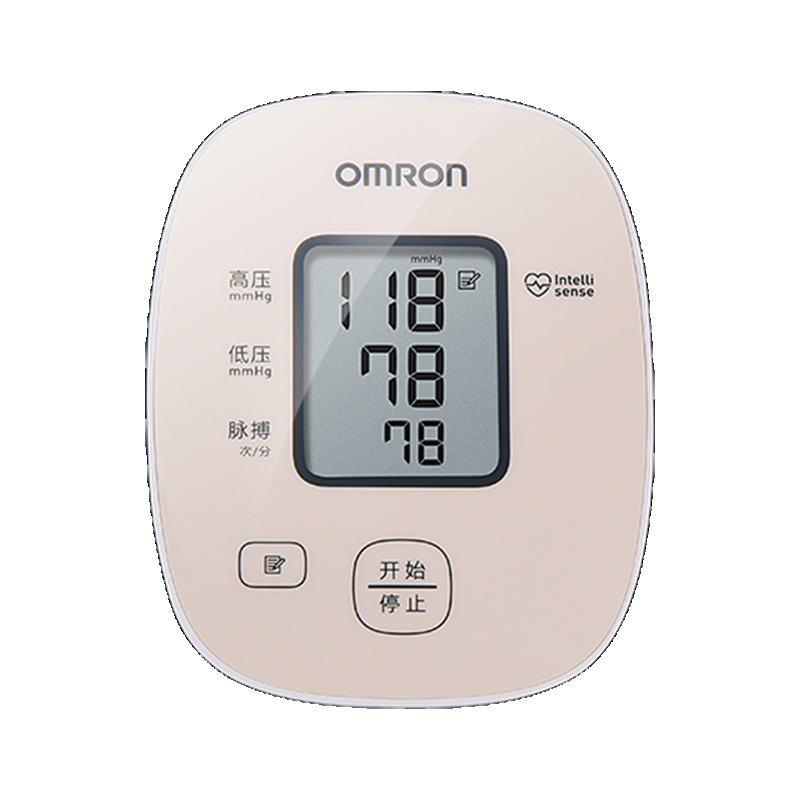 欧姆龙(OMRON)电子血压计 U10K 上臂式家用智能加压全自动测量血压仪 高血压报警