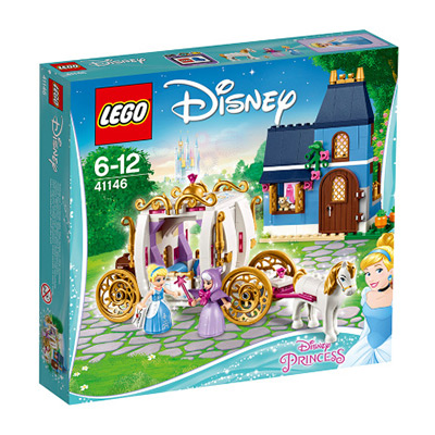 LEGO乐高DisneyPrincess迪士尼公主系列灰姑娘的魔法之夜41146 200块以上 塑料玩具6-12岁