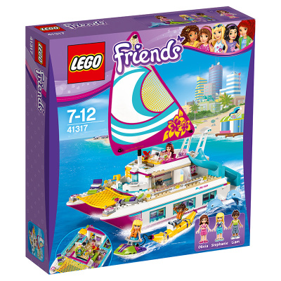 LEGO乐高 Friends好朋友系列 阳光号游艇41317 7-12岁 200块以上 塑料玩具