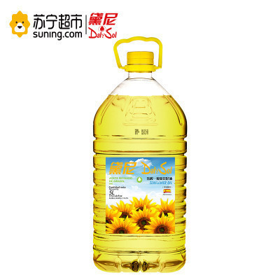 黛尼(DalySol)压榨一级葵花籽油5L 西班牙原瓶进口