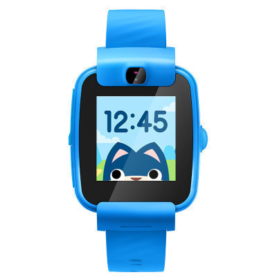 搜狗糖猫(teemo)儿童智能电话手表 color GPS定位 防丢防水 彩屏摄像 视频 动感蓝