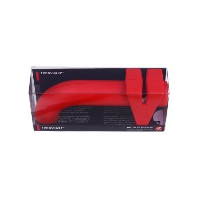 [ 德国进口]ZWILLING双立人 红色磨刀器 高效便捷安全 不锈钢磨刀棒