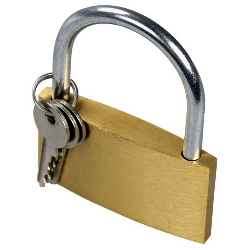 赛拓(SANTO) 0056 6CM铜挂锁 抽屉锁 小铜锁 柜锁 箱包锁锁具