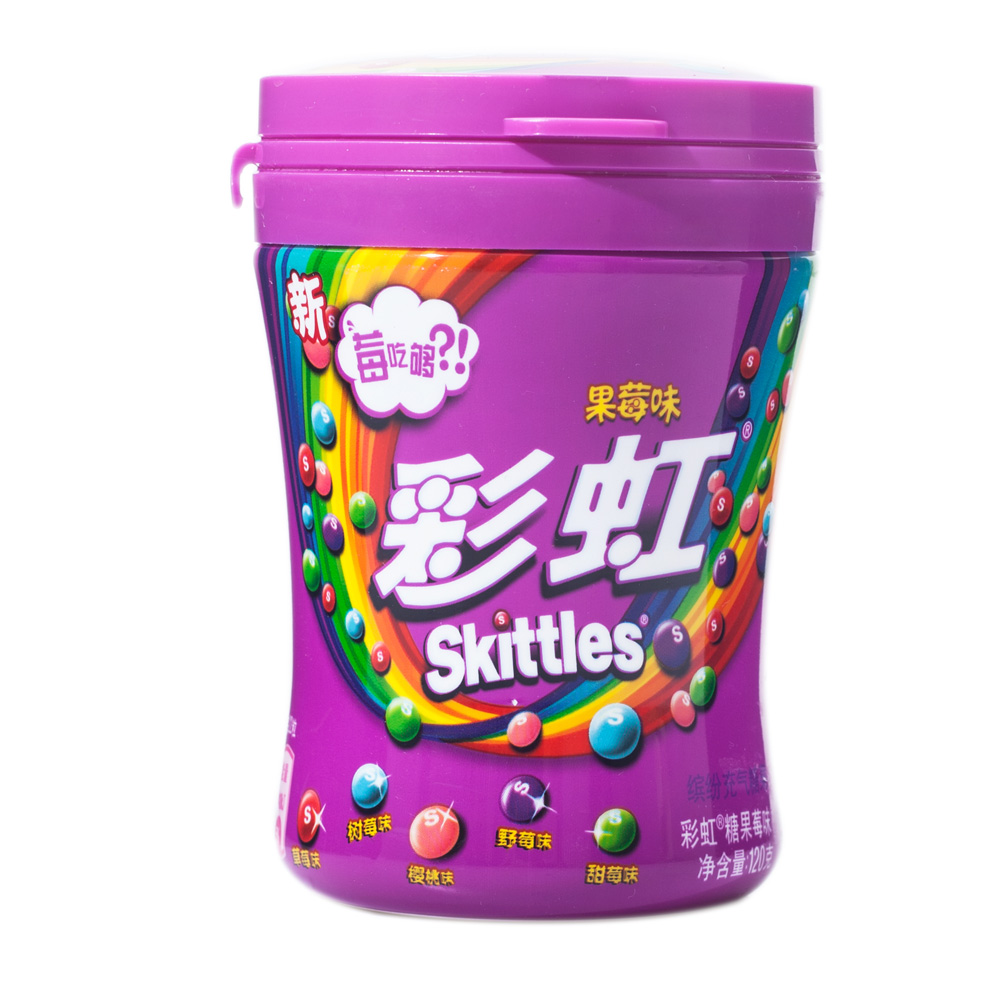 彩虹糖(rainbow tale) 糖果 果莓味120g