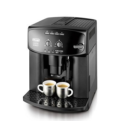 意大利德龙(DeLonghi)全自动咖啡机 ESAM2600 原装进口 豆粉两用 手动奶泡 家用意式咖啡机