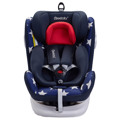 REEBABY瑞贝乐汽车儿童旋转安全座椅ISOFIX接口 0-12岁婴儿宝宝可躺 正反双向 0-36KG可使用
