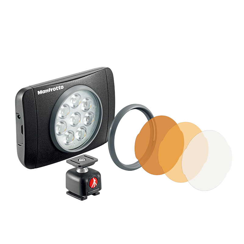 曼富图(MANFROTTO) MMLUMIEMU-BK LUMIMUSE8 流明灯 8珠 LED 灯