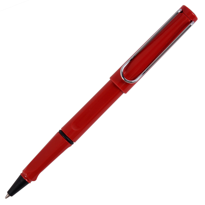 凌美(LAMY)狩猎者红色宝珠笔签字笔黑色笔芯