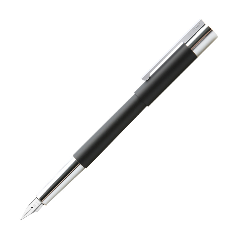 凌美(LAMY)天阶系列镀钛钢笔墨水笔磨砂黑EF尖