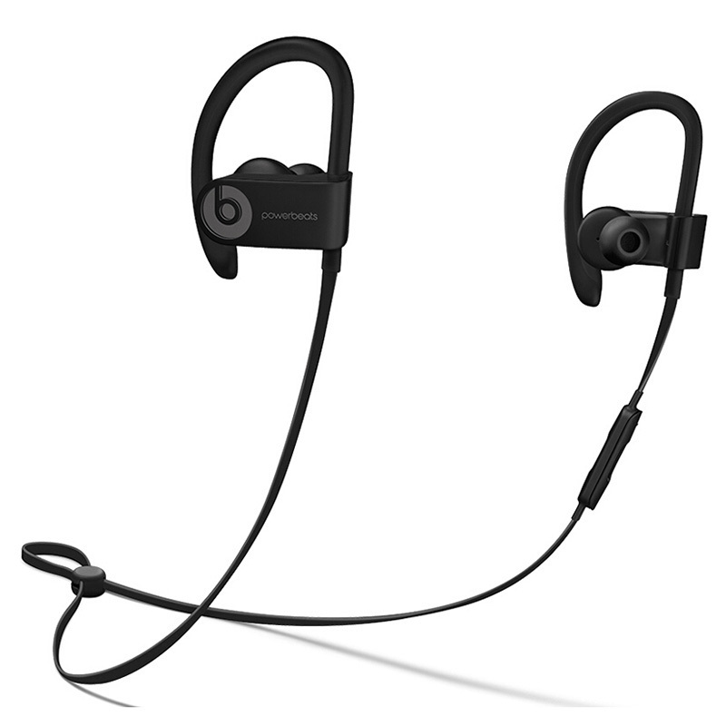 【运动与耐力结合产品】Beats powerbeats 3 蓝牙无线耳机 运动耳机入耳式耳麦 防水防汗 护航持久 黑色