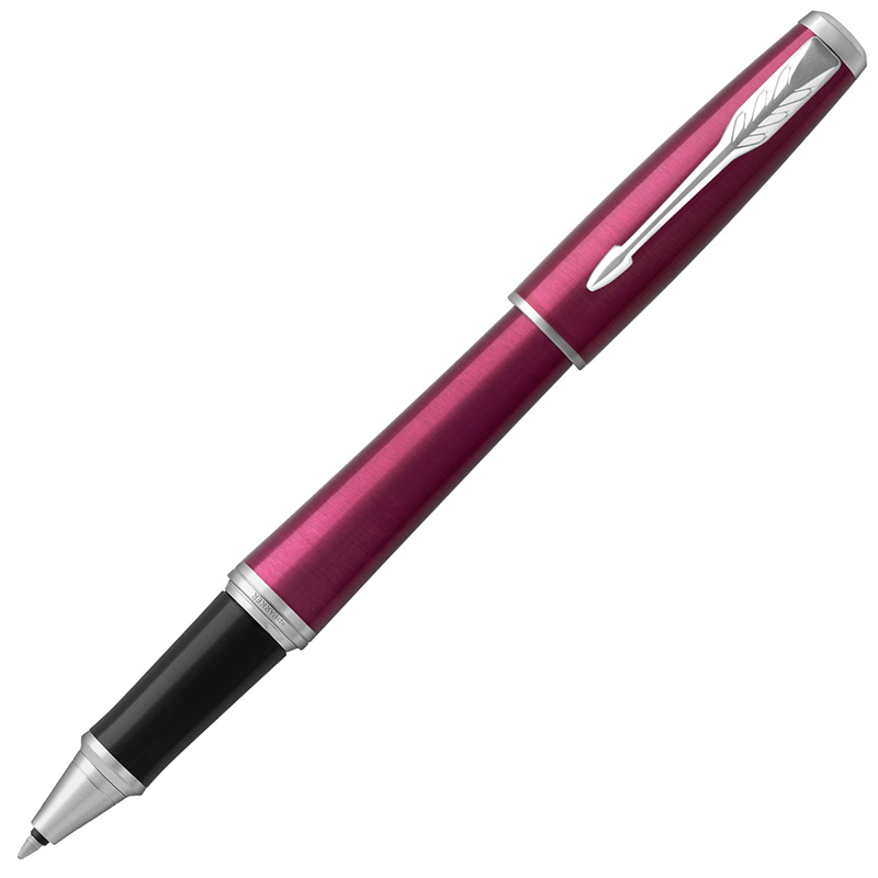派克PARKER 签字笔 都市粉红白夹宝珠笔 学生商务办公文具用品日常书写0.7mm宝珠笔芯