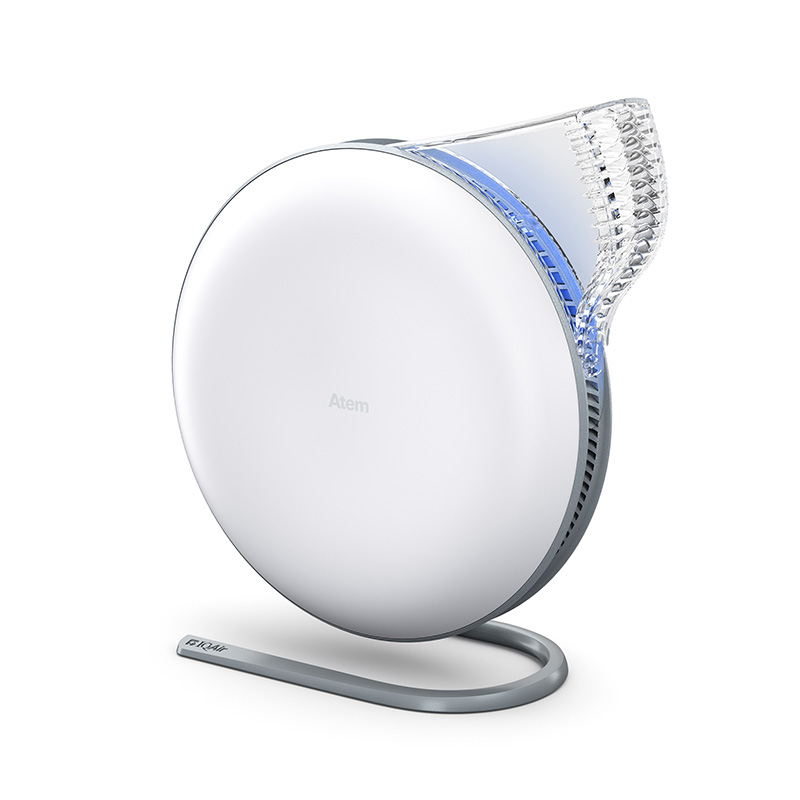 IQAir 空气净化器 Atem 白色 时尚便携的私人空气净化器 过滤PM2.5