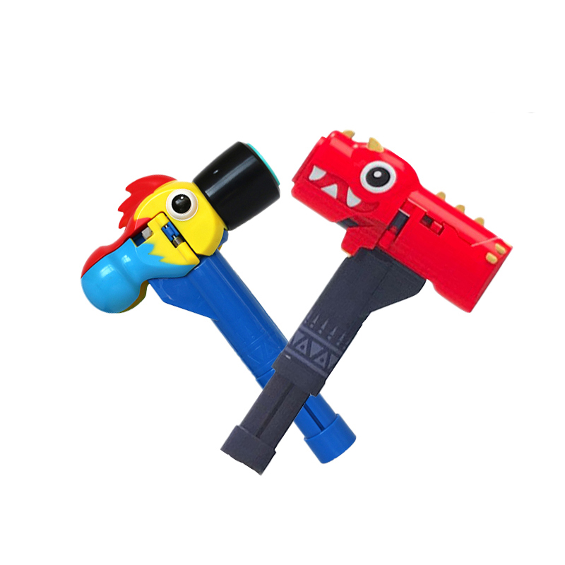 灵动创想(LDCX)百变锤宝儿童玩具男孩女孩变形玩具 泰斯与佩罗5812