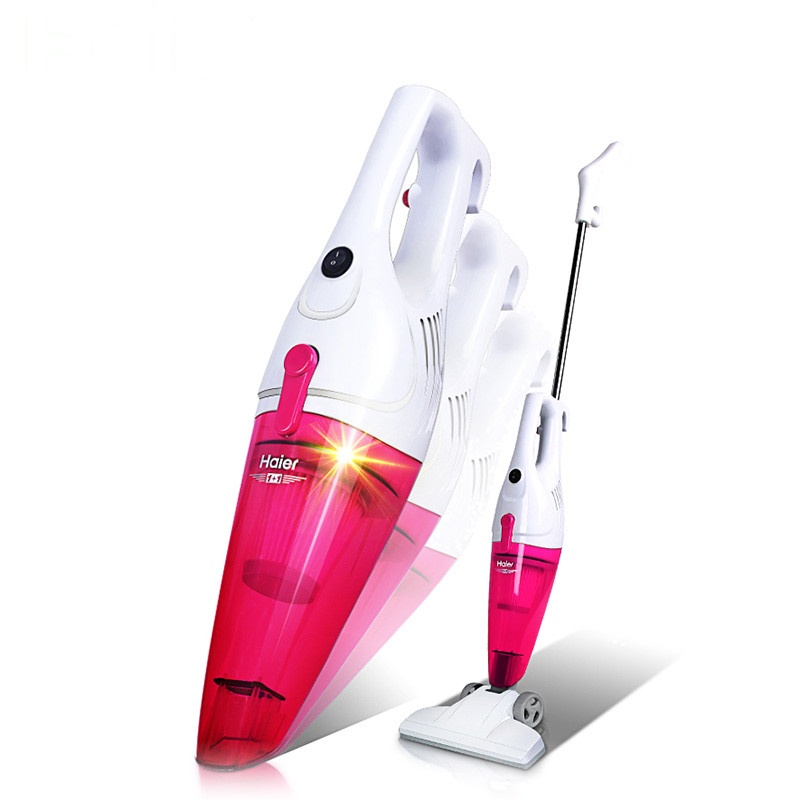 海尔(Haier)吸尘器ZL601R手持推杆吸尘器 迷你小型家用 超静音强力除螨 手持吸尘器