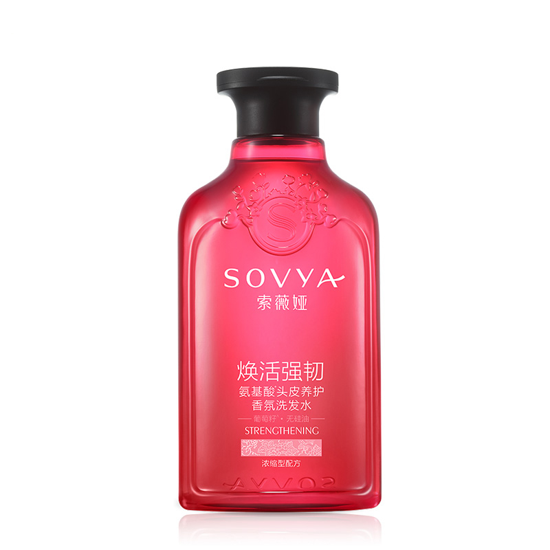 索薇娅(SOVYA) 葡萄籽焕活强韧 氨基酸头皮养护香氛洗发水300ml