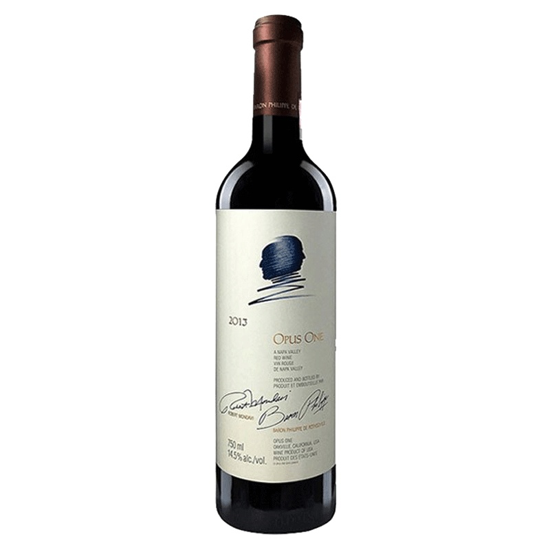 [名庄酒]美国纳帕谷2013年作品一号(正牌)干红葡萄酒750ml 单支装