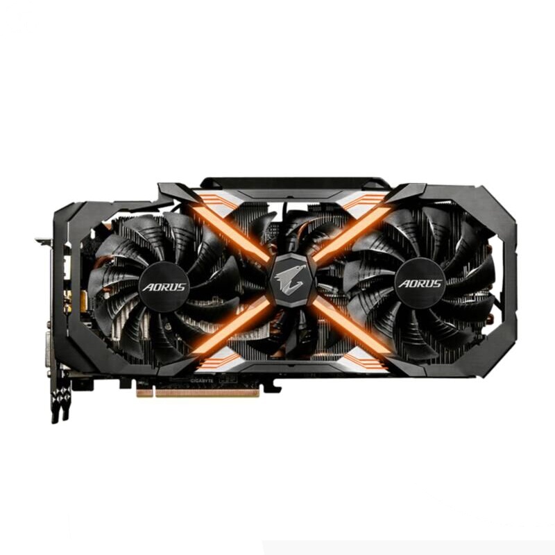 技嘉(GIGABYTE)AORUS GTX 1080Ti 11G吃鸡显卡(1569-1683MHz/11010MHz)