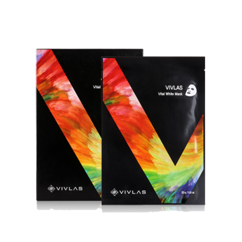 Vivlas茶秘亮 白煥膚面膜5片