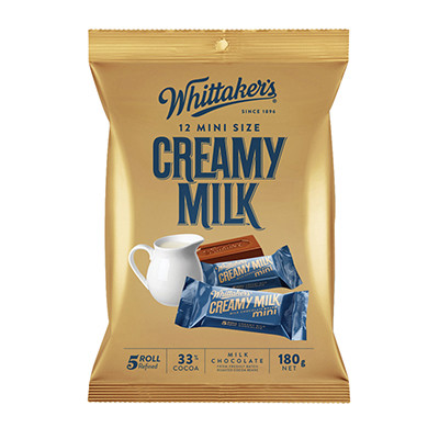 Whittaker's 惠特克 迷你牛奶巧克力180g