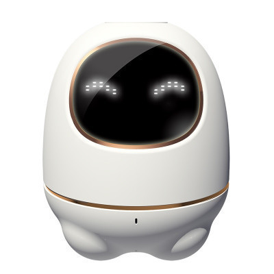 科大讯飞iFLYTEK机器人 阿尔法小蛋智能机器人早教益智陪伴语音对话故事机儿童玩具 白色 材质PVC 翻译蛋