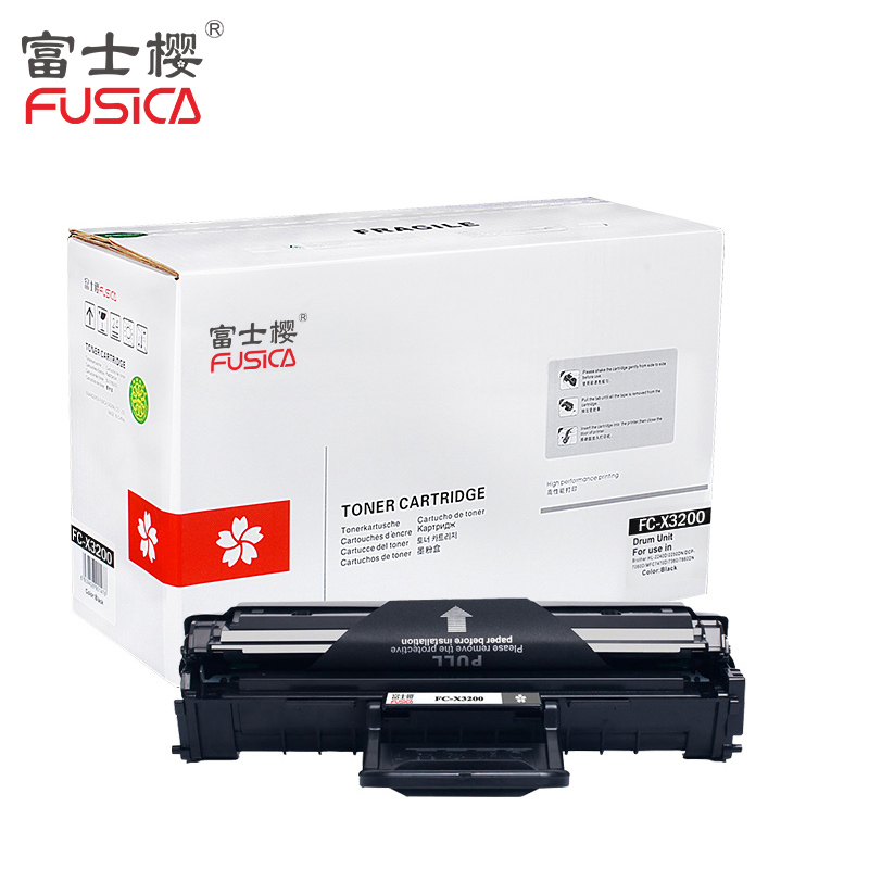 富士樱(FUSICA) FC-X3200 黑色 硒鼓 单支装 适用 施乐P3200MFP/N 黑色约3000页