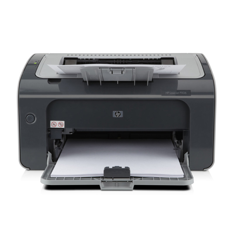 惠普(HP)LaserJet Pro P1106黑白激光打印机 A4打印 YZ