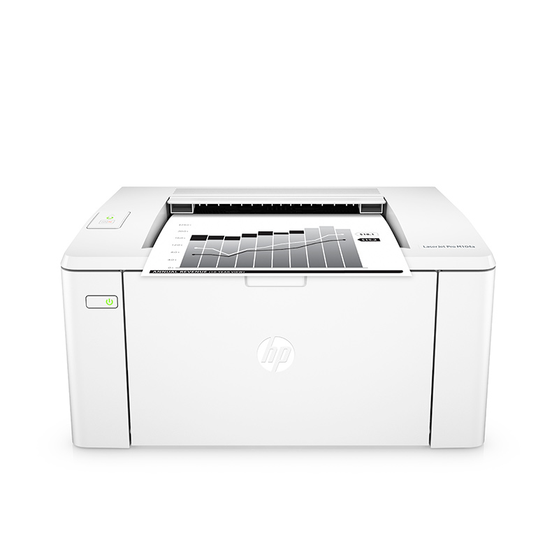 惠普(HP)LaserJet Pro M104a黑白激光打印机 A4打印 YZ