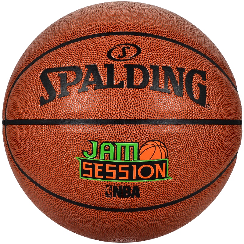 斯伯丁SPALDING篮球通用篮球76-031Y七号篮球 摇滚爵士乐 PU材质 室内外通用