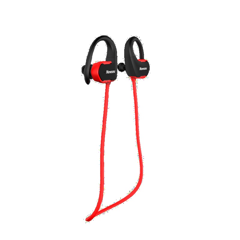 纽曼(Newsmy)MP3播放器 Q12 8G 红色 头戴式运动蓝牙耳机 跑步健身型挂耳式 MP3音乐播放器