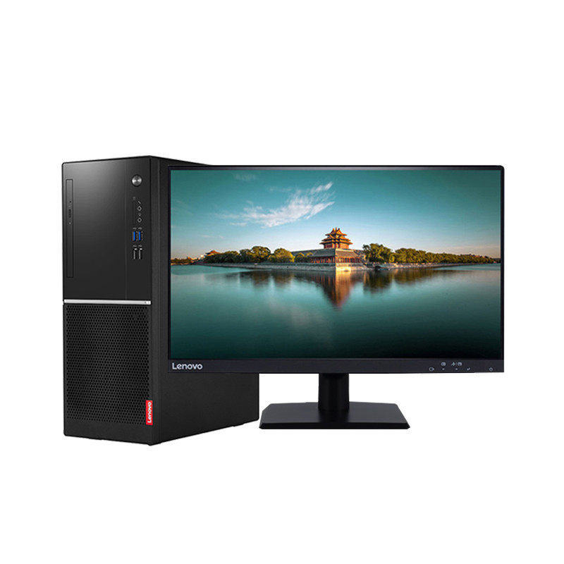 联想扬天商用台式机M6201k 21.5寸 LH I3-7100/4G/1T/DVD/集显/win10 三年质保+上门