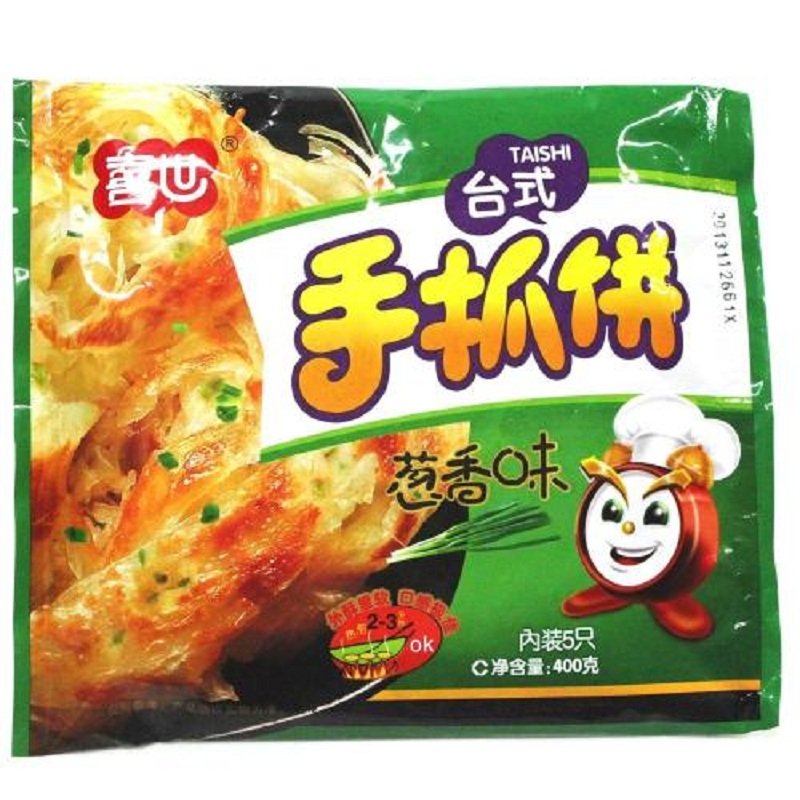 喜世 葱香手抓饼400g