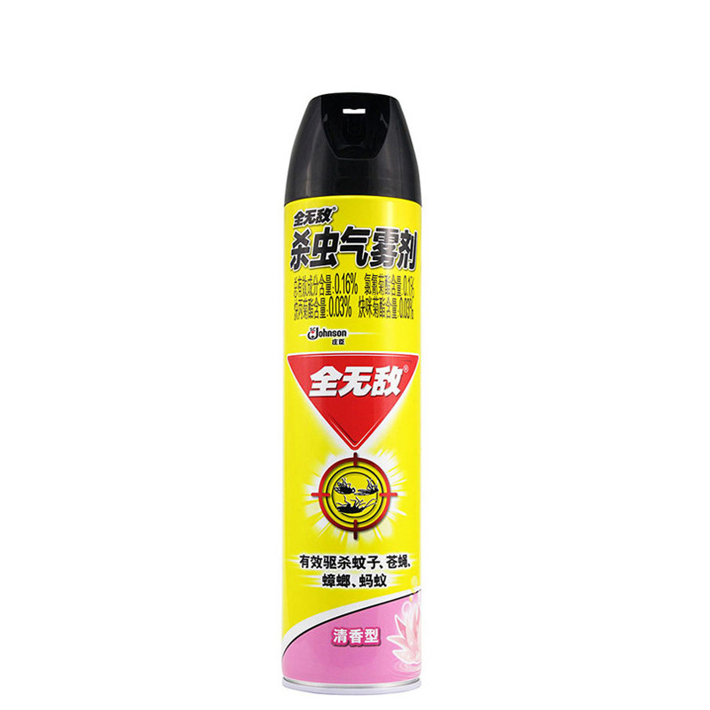 全无敌 杀虫杀蚊 气雾剂 清香型 600ml(瓶)