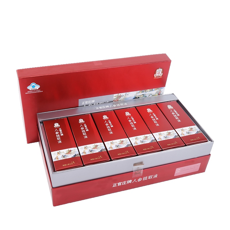 正官庄(Korean Red Ginseng)人参提取液90ml/袋*30袋(2700ml) 浓缩人参营养 滋补礼品