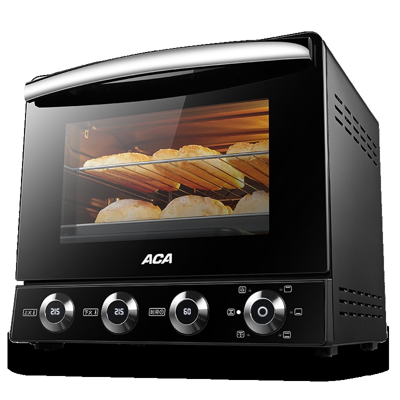 北美电器(ACA)电烤箱ATO-E38HC 38L立式家用电子式 热风循环 广域控温
