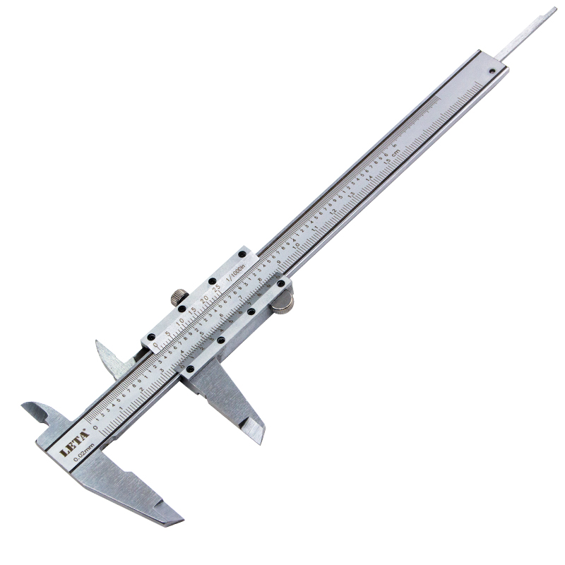 [苏宁自营]勒塔(LETA)工具 150mm游标卡尺 高精度 测量工具 测内径 LT-MT517