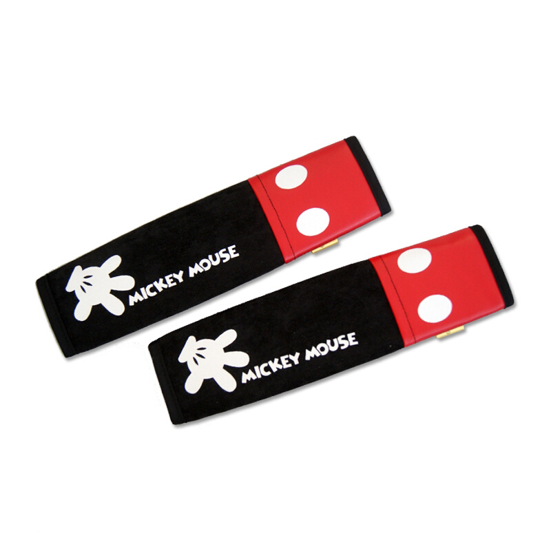 NAPOLEX迪士尼汽车用品安全带套安全带装饰WDC-104(WD-293)迪士尼汽车装饰品卡通可爱四季通用