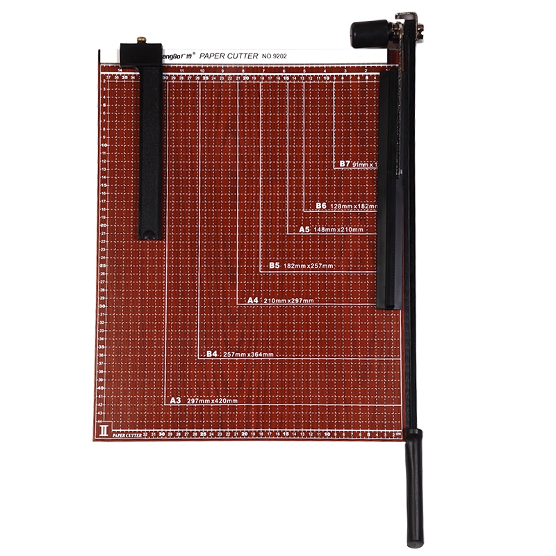 广博 380*300mm木质切纸刀 裁刀 QZD9203S(单位:只)