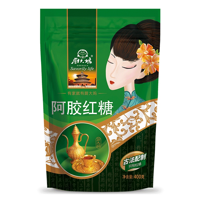 阿胶红糖400g