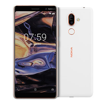 Nokia/诺基亚7 Plus 4GB+64GB 白色 移动联通电信4G手机