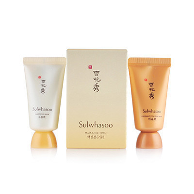 Sulwhasoo 雪花秀 玉容雨润2件套(撕拉面膜 15ml/支 + 睡眠面膜 15ml/支) 面部护肤套装礼盒