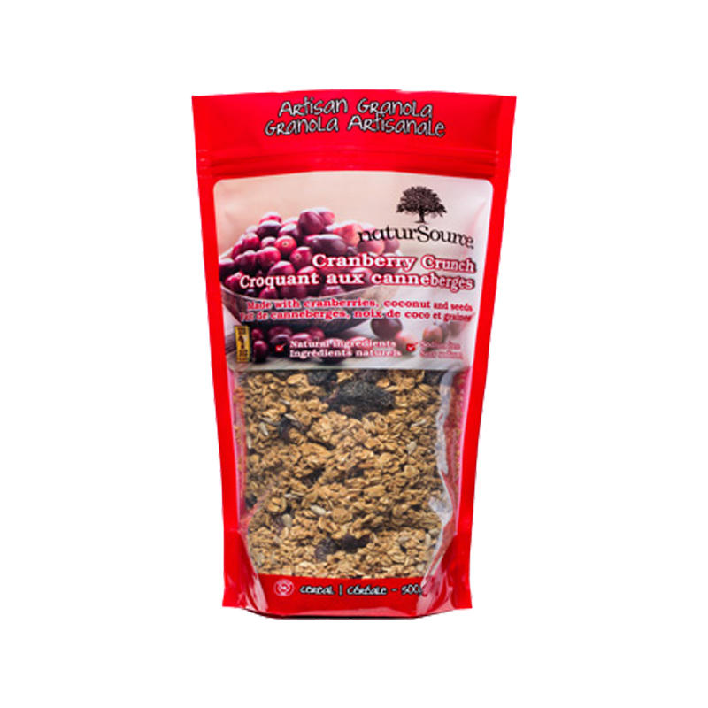 naturSource紅莓燕麥片500g