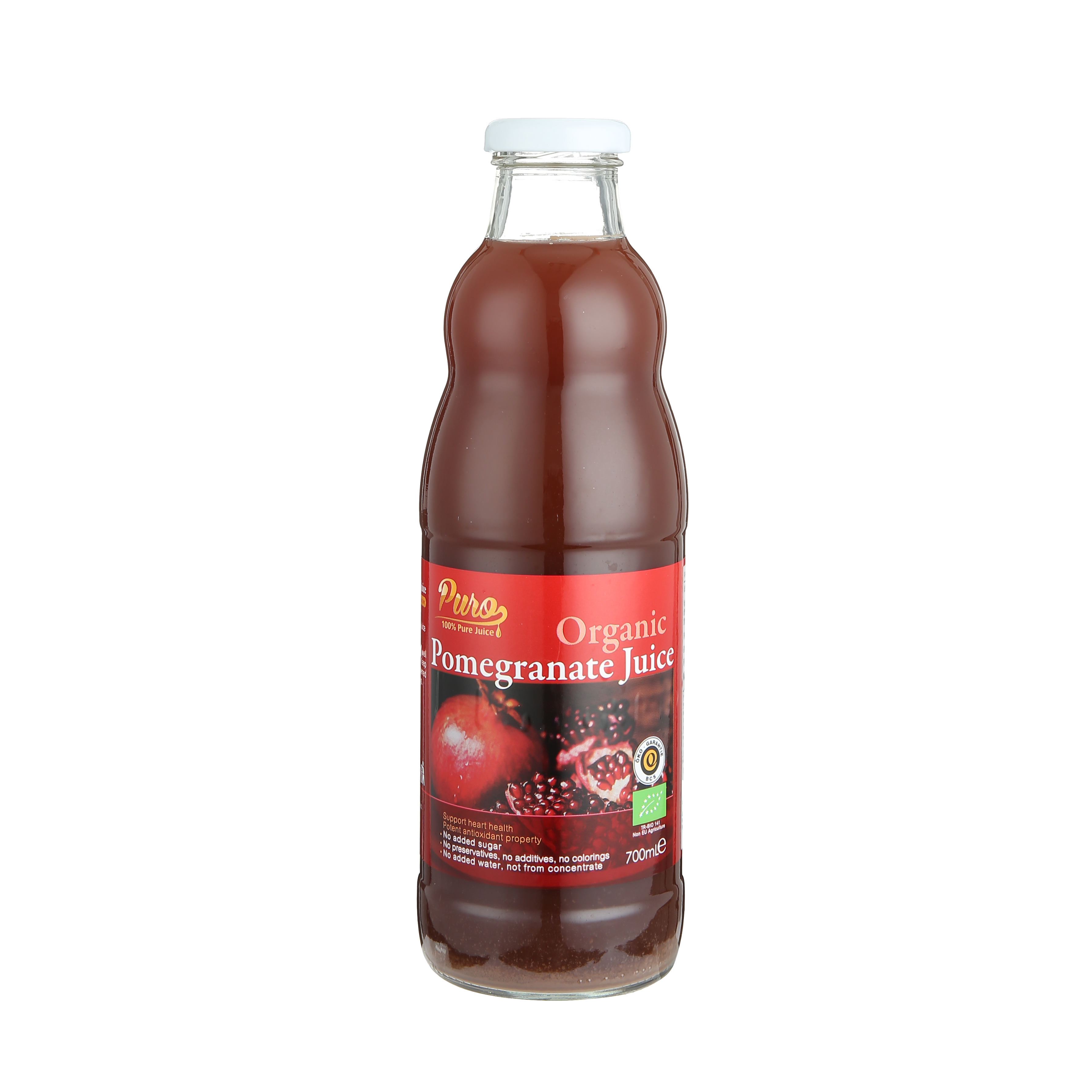 Puro百份百有機純紅石榴汁700ml